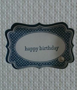 Decorative label and fancy frames