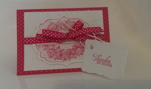 Apothecary Art thank you card - Melon Mambo