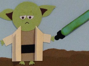 Yoda punch art